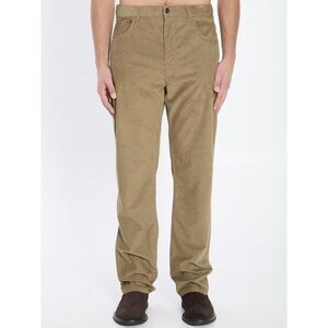THE ROW Men's Corduroy Straight Leg Pants Men Beige